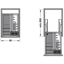 Muatkan imej ke dalam penonton Galeri, HAFELE Multi-Functional Basket