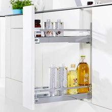 Muatkan imej ke dalam penonton Galeri, HAFELE 2 Tier Kitchen Storage (Chrome / Anthracite)