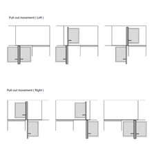 Muatkan imej ke dalam penonton Galeri, MIRAI Aluminium Glass Magic Corner Basket
