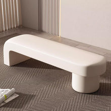 将图片加载到图库查看器，Koch Architect Shoe PU Leather Fitting Room Bench
