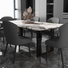 Muatkan imej ke dalam penonton Galeri, Alvin PU High Curve Dining Chair
