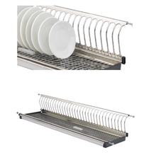 Muatkan imej ke dalam penonton Galeri, MIRAI Luxury Stainless Steel (304) L-Single Layer Dish Rack
