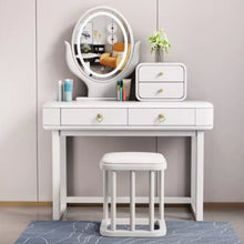 Muatkan imej ke dalam penonton Galeri, Hoover Solid Wood Dressing Table Set 0.8m to 1m
