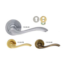 Muatkan imej ke dalam penonton Galeri, FRASCIO Solid Brass Lever Handle On Rose - Apollo 110-50
