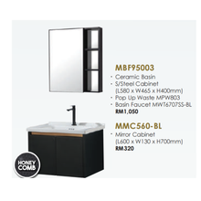 将图片加载到图库查看器，MOCHA Bathroom Furniture
