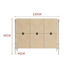Load image into Gallery viewer, Luca Wood Entryway Storage Cabinet
