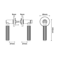 将图片加载到图库查看器，ARMOR Signature Dual Color Door Ironmongery Linear Handle
