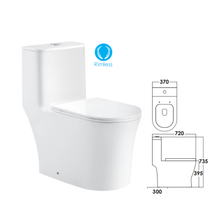 Load image into Gallery viewer, SORENTO One-Piece Water Closet
