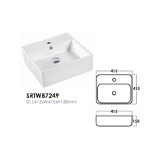 Load image into Gallery viewer, SORENTO Counter Top &amp; Wall Hung Basin
