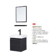 Muatkan imej ke dalam penonton Galeri, MOCHA Honeycomb Bathroom Furniture
