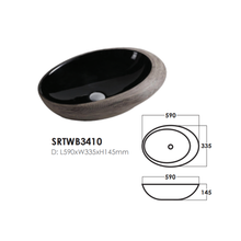 将图片加载到图库查看器，SORENTO Counter Top Designer Basin
