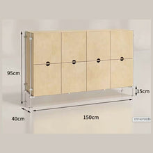 Load image into Gallery viewer, Luca Wood Entryway Storage Cabinet
