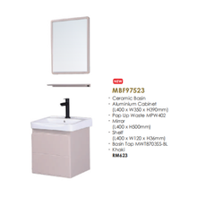Muatkan imej ke dalam penonton Galeri, MOCHA Honeycomb Bathroom Furniture
