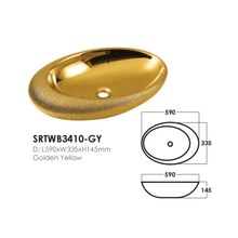 将图片加载到图库查看器，SORENTO Counter Top Designer Basin
