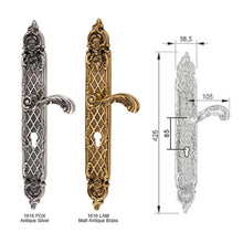 Muatkan imej ke dalam penonton Galeri, MESTRE Luxury Matching Series Solid Brass Lever Handle On Plate 1616 1716
