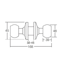 Load image into Gallery viewer, ARMOR Cylindrical Lock GCL-587/60MM/SS/ET
