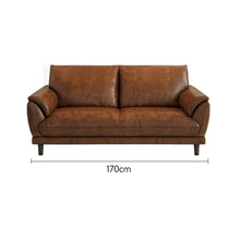 Muatkan imej ke dalam penonton Galeri, Floyd Retro Oil Wax Leather Sofa
