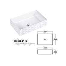 将图片加载到图库查看器，SORENTO Counter Top Designer Basin
