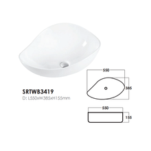 将图片加载到图库查看器，SORENTO Counter Top Designer Basin
