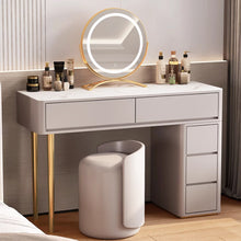 Muatkan imej ke dalam penonton Galeri, Mcbride Dressing Table Set With Side Cabinet 0.8m to 1.2m
