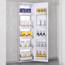 Load image into Gallery viewer, MIRAI Side Large Tall Unit Basket With Anti - Slip Mat - White
