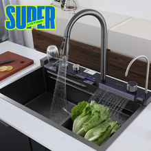 Muatkan imej ke dalam penonton Galeri, MOCHA Multifunctional Kitchen Sink
