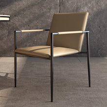 Muatkan imej ke dalam penonton Galeri, Kennedy Minimalist Sleek Arm Dining Chair
