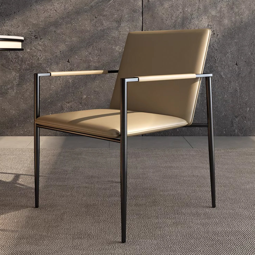 Kennedy Minimalist Sleek Arm Dining Chair