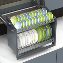 Load image into Gallery viewer, MIRAI Smart Up And Down Dish Rack (SUS304)
