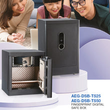 Load image into Gallery viewer, AEGLOG Fingerprint Digital Safe Box AEG-DSB-TS25 / TS50
