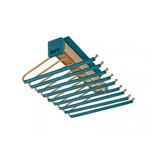 Load image into Gallery viewer, MIRAI Top Mounted Pants Rack (Moran Green &amp; Premium + Mocha)
