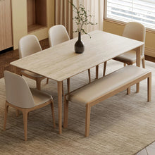 Muatkan imej ke dalam penonton Galeri, Cameron Solid Wood Japanese Style Dining Set
