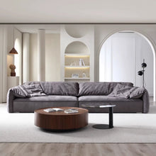 将图片加载到图库查看器，Eleanor Elephant Ear New Modern Linear Fabric Sofa

