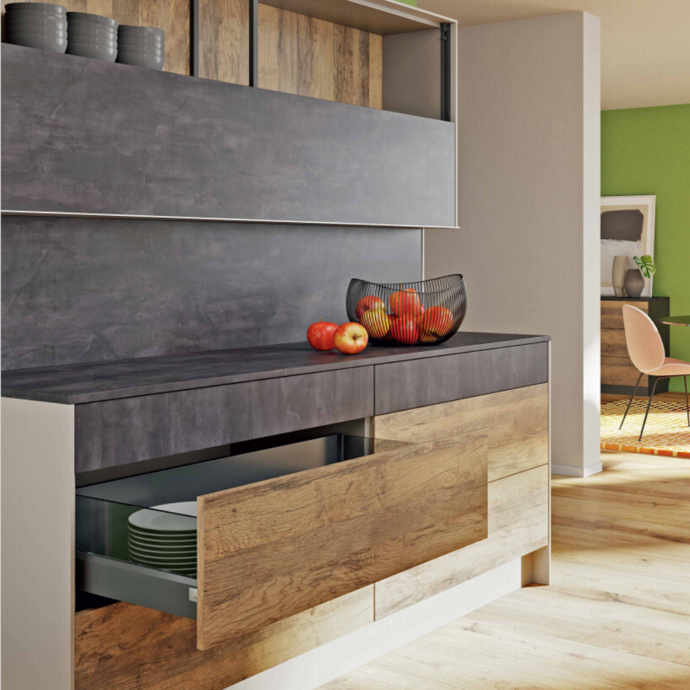 HETTICH Vertical Sliding Door System Vertico Mono
