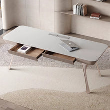 将图片加载到图库查看器，Santana Luxury Italian Slate Designer Study Work Desk
