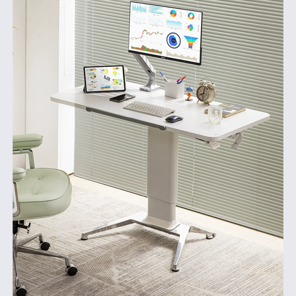 Pneumatic Sit-Stand Drawing Desk
