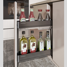 将图片加载到图库查看器，HAFELE Utensio Plus H2 Base Unit Pull-Out System
