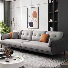 将图片加载到图库查看器，Meyers Dual Tone Latex Minimalist Sofa Ottoman
