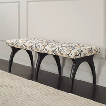 Muatkan imej ke dalam penonton Galeri, Mccormick Floral Bedside Stool Piano Bench
