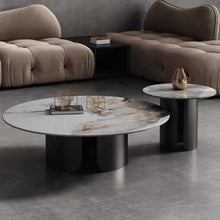 将图片加载到图库查看器，Spence Slate Minimalist Dual Coffee Table
