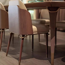 Muatkan imej ke dalam penonton Galeri, Mathis Designer Class PU Dining Chair
