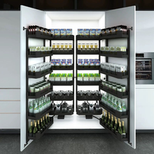将图片加载到图库查看器，MIRAI High Cabinet Storage Aluminium Pantry Basket
