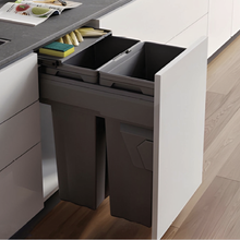 Load image into Gallery viewer, MIRAI Multi Compartment Pull Out Cabinet Trash Bin
