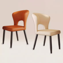 Muatkan imej ke dalam penonton Galeri, Vance Wide Backrest PU Chair Dining Chair
