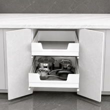 Muatkan imej ke dalam penonton Galeri, MIRAI Four Side Basket With Anti - Slip Mat - White

