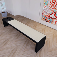Muatkan imej ke dalam penonton Galeri, Moran Minimalist Cushion Long Bench

