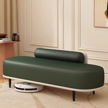 Muatkan imej ke dalam penonton Galeri, Milly Celebrity Fitting Room Pet Friendly PU Leather Bench
