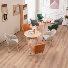 Muatkan imej ke dalam penonton Galeri, Leah Basic Arm Chair Coffee Table Lounge Furniture
