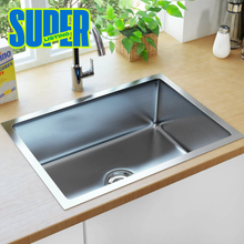 Load image into Gallery viewer, MOCHA Handmade Kitchen Sink
