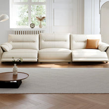 将图片加载到图库查看器，Curtis Leather Electric Recliner Sofa
